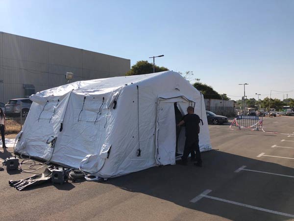 אוהלים מתנפחים למכירה